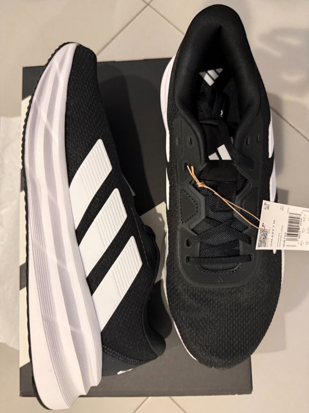 adidas women Galaxy 7 Running Shoes, black - Picture 9 of 9